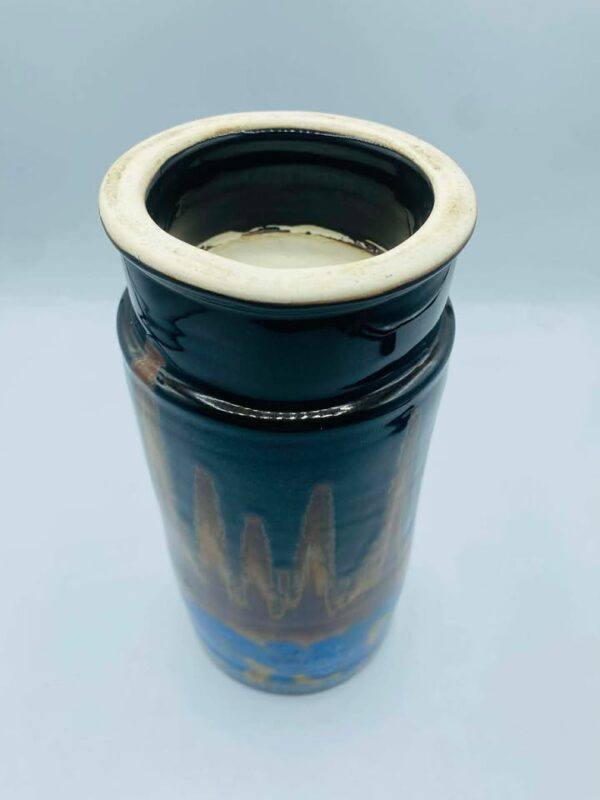 609883981_1414846376713492_856959350960483293_n Signed "M Billings" Wheel‑Thrown Ceramic Vase