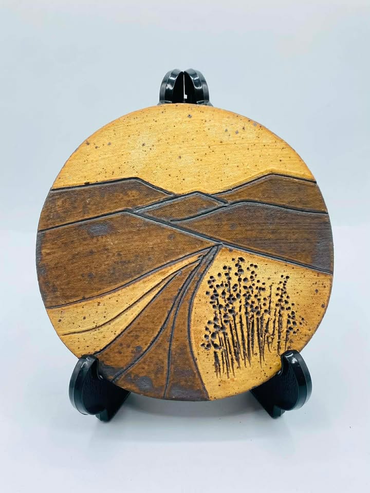 Vintage Wall Hanging Studio Pottery