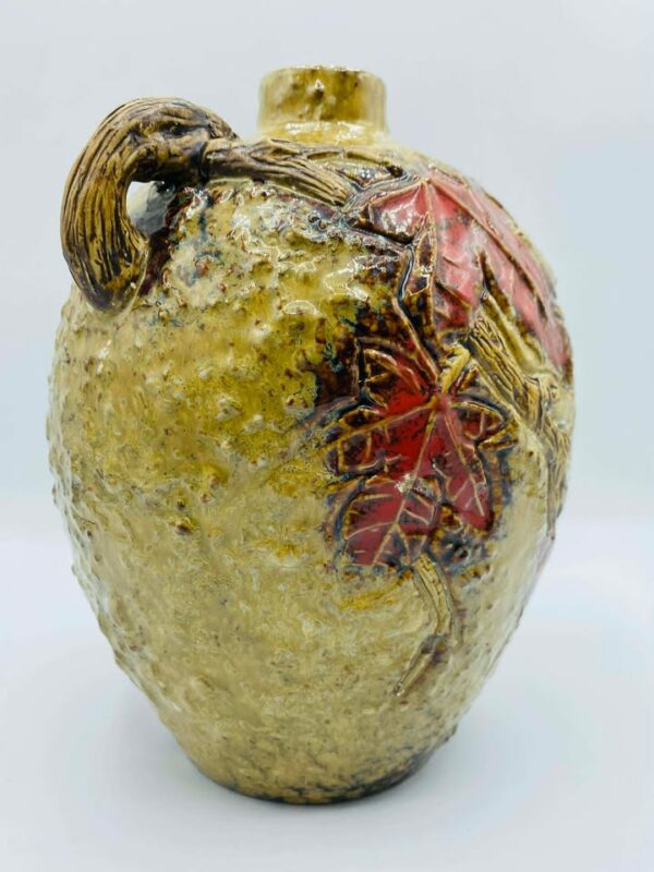 610188292_1919080248695837_4732102948449814328_n Mid Century Modern Fat Lava West Germany Pottery Textured Vase