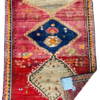 Origin "Shiraz" Persian Tribal Rug Hand Knotted Natural Dyes with Geometric Patterns 5'1" X 3'5"