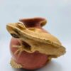 610800353_1531321771732848_4767843122517957395_n Vintage Mexican Terracotta Lizards Pottery Vase