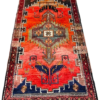 611002573_876174348226355_5951716939983565004_n-removebg-preview Origin "Hamedan" Persian Tribal Rug Hand Knotted Natural Dyes with Geometric Patterns 7' X 4'