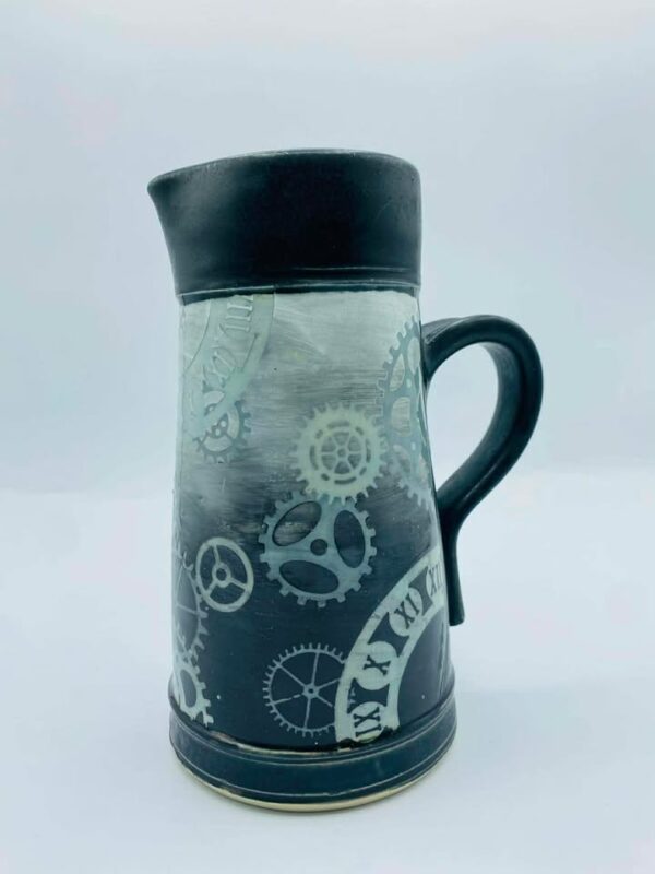 611126764_1200568638359041_342338250441732169_n "Puffy Wuffy" Studio Pottery Pitcher / Jug