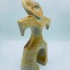 Heart Shape Dogu Ceramic Figurine Most Likely Made in Japan