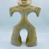 Heart Shape Dogu Ceramic Figurine Most Likely Made in Japan