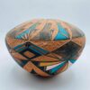 Signed 1991 Sky City N.M Acoma Pueblo Native American Pottery Vase
