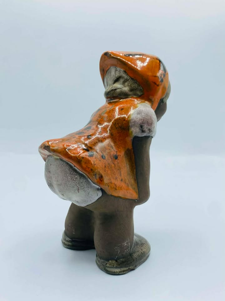 Mid Century Modern Tilgmans Keramik Sweden Fredrik/Boy Figurine