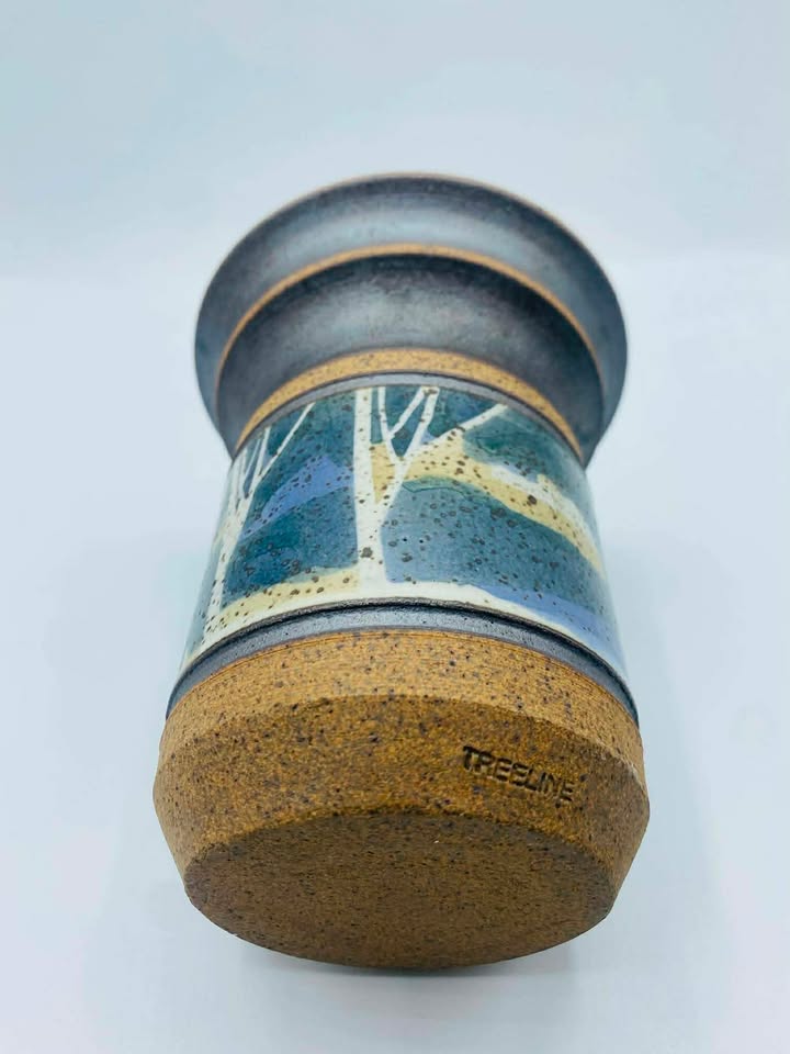 Signed/Stamped "TREELINE" Tree Line Studio Pottery Vase