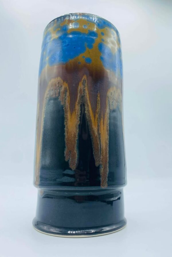 612274624_3166942480155603_5553853928076604627_n Signed "M Billings" Wheel‑Thrown Ceramic Vase