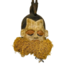 622427587_1572198313898716_4178644792150464188_n-removebg-preview Ceremonial Suku Helmet Mask on stand. Zaire Congo. Carved wood, pain
