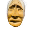 624543986_832029459853946_1415659193860591834_n-removebg-preview Haudenosaunee False Face “Divided Mask with Protruding Tongue” Onondaga Nation, Six Nations by Clarence Longboat