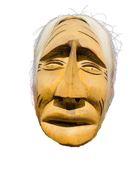 624543986_832029459853946_1415659193860591834_n-removebg-preview Haudenosaunee False Face “Divided Mask with Protruding Tongue” Onondaga Nation, Six Nations by Clarence Longboat