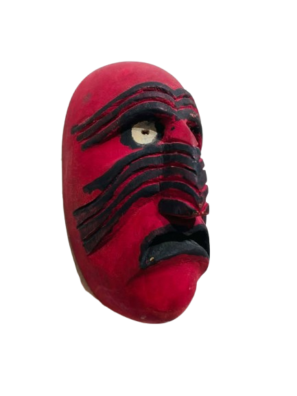 624656822_1197806592343575_2211946685518571201_n-removebg-preview Vintage 1967 Mohawk Haudenosaunee Hand-Curved Wooden Mask (Six Nations, Branford Reserve)