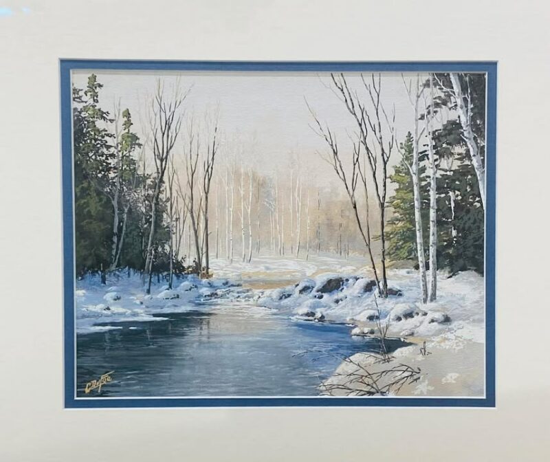 Untitled: Winter Riverview