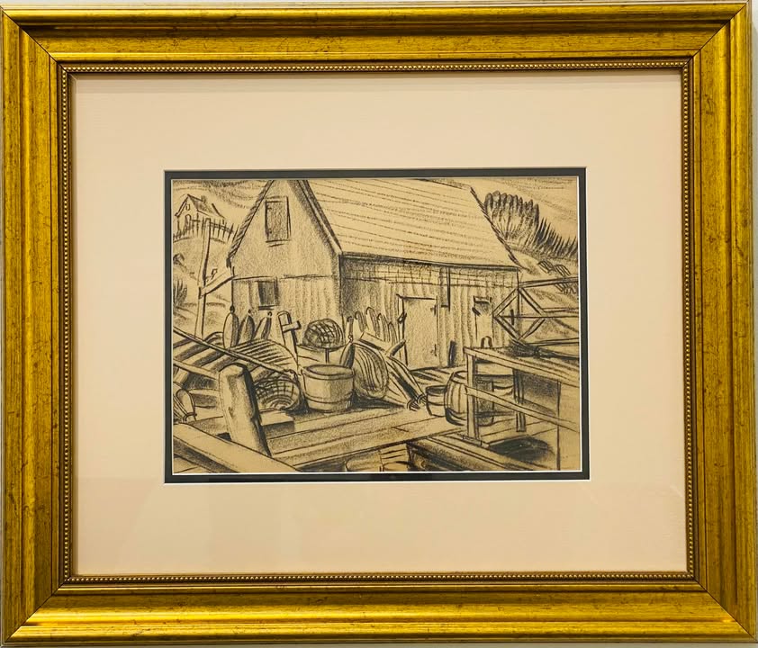 Untitled: Old Shed Sketch