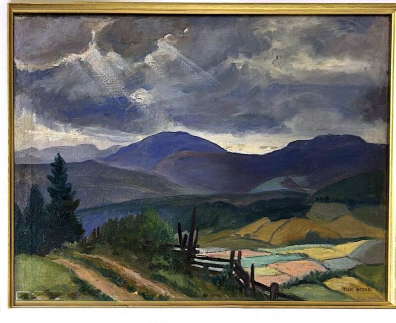 Storm Clouds near St. Orbaint