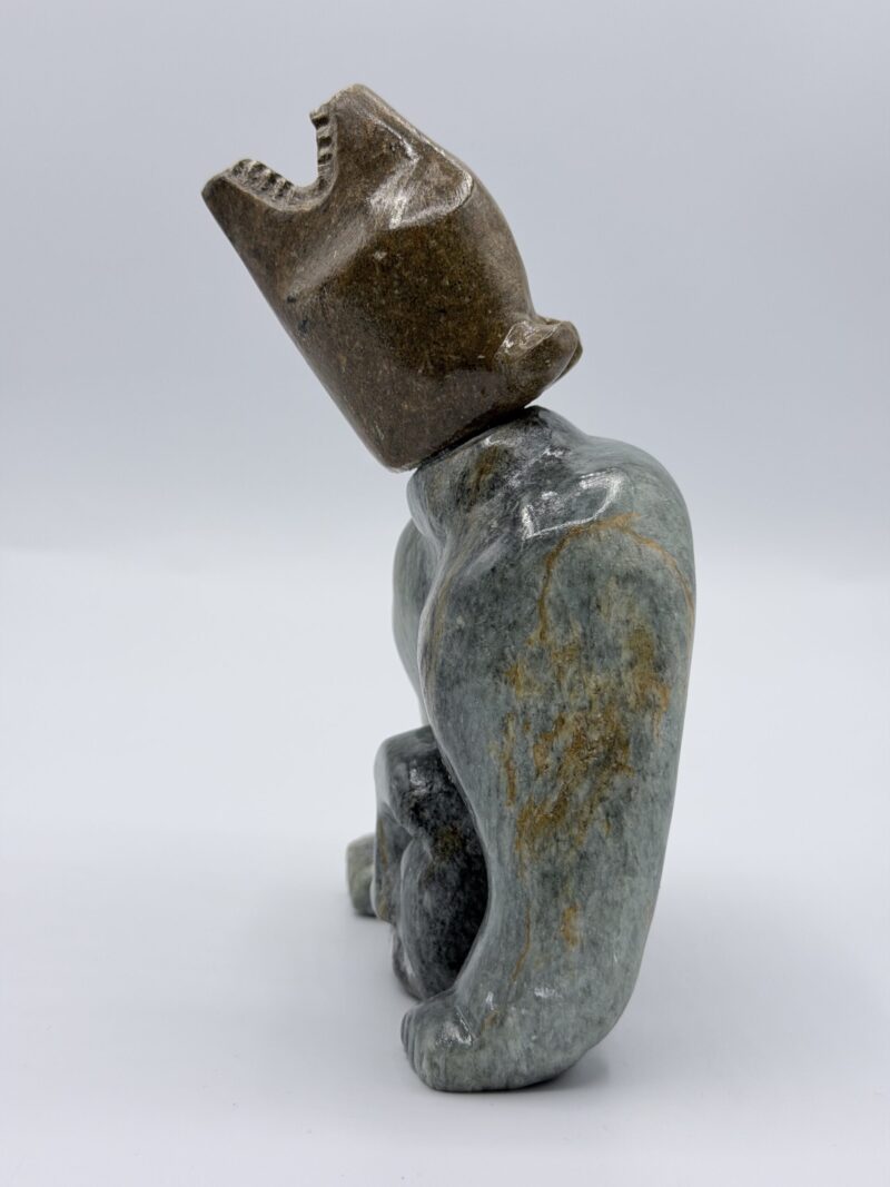 IMG_2053 Untitled: Inuit Bear Man Transformation Soapstone