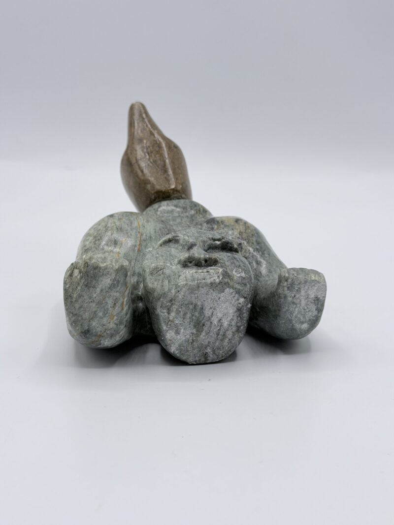 IMG_2056 Untitled: Inuit Bear Man Transformation Soapstone