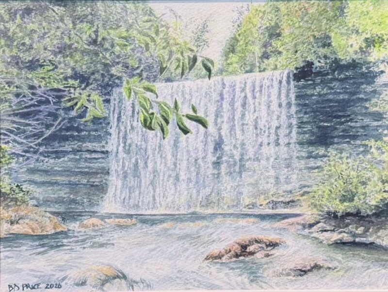 Bridal Veil Falls Manitoulin Island