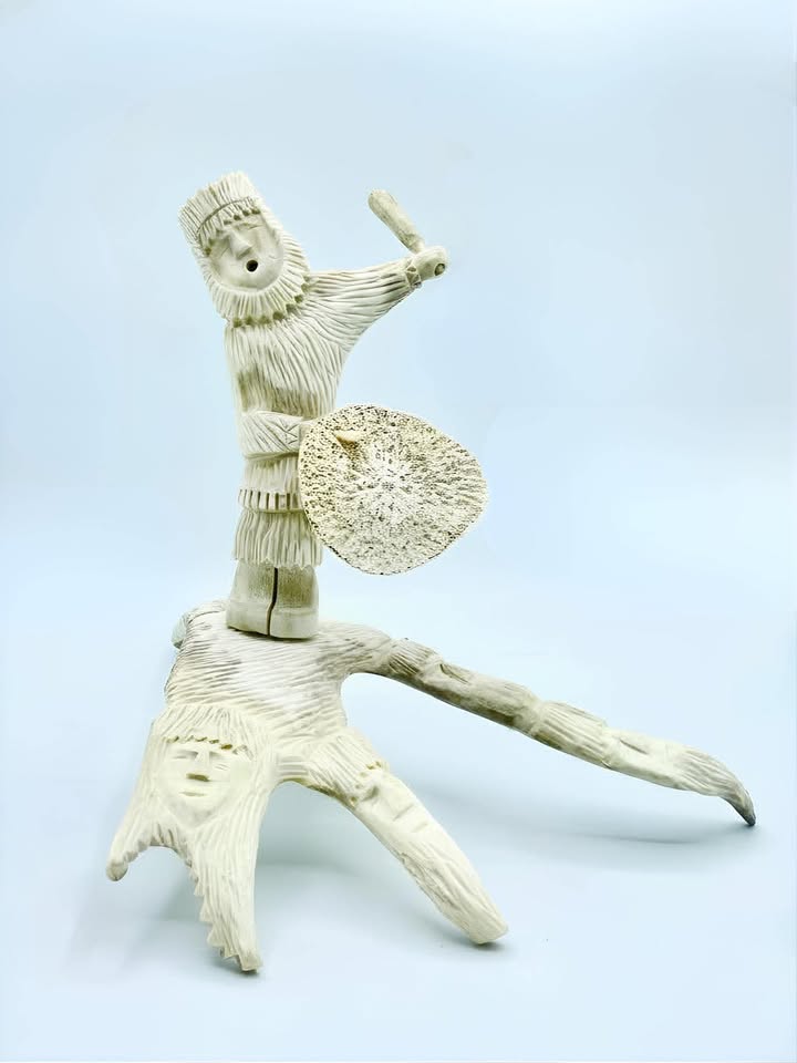 Inuit Drummer