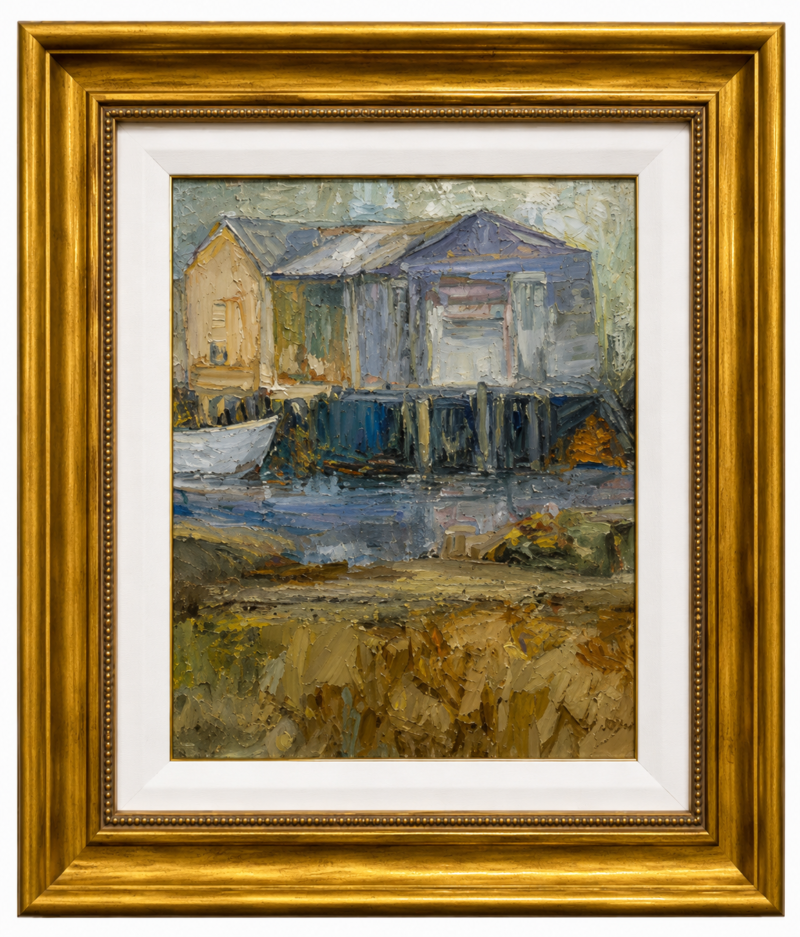 Boat Houses, Fogo Island Newfoundland