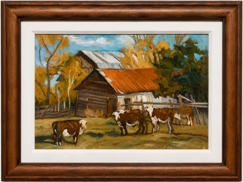 Cows in Lanark County