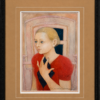 A Young Woman With A Patch of Darkness